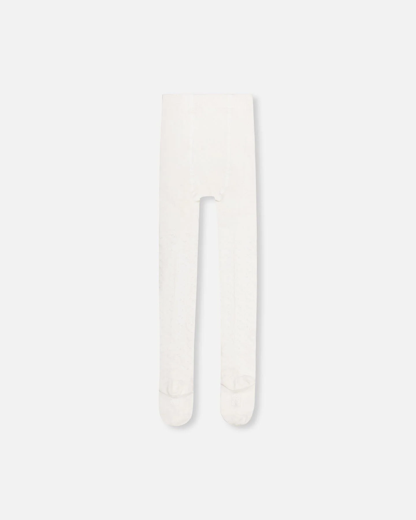 Cable Tights Off White