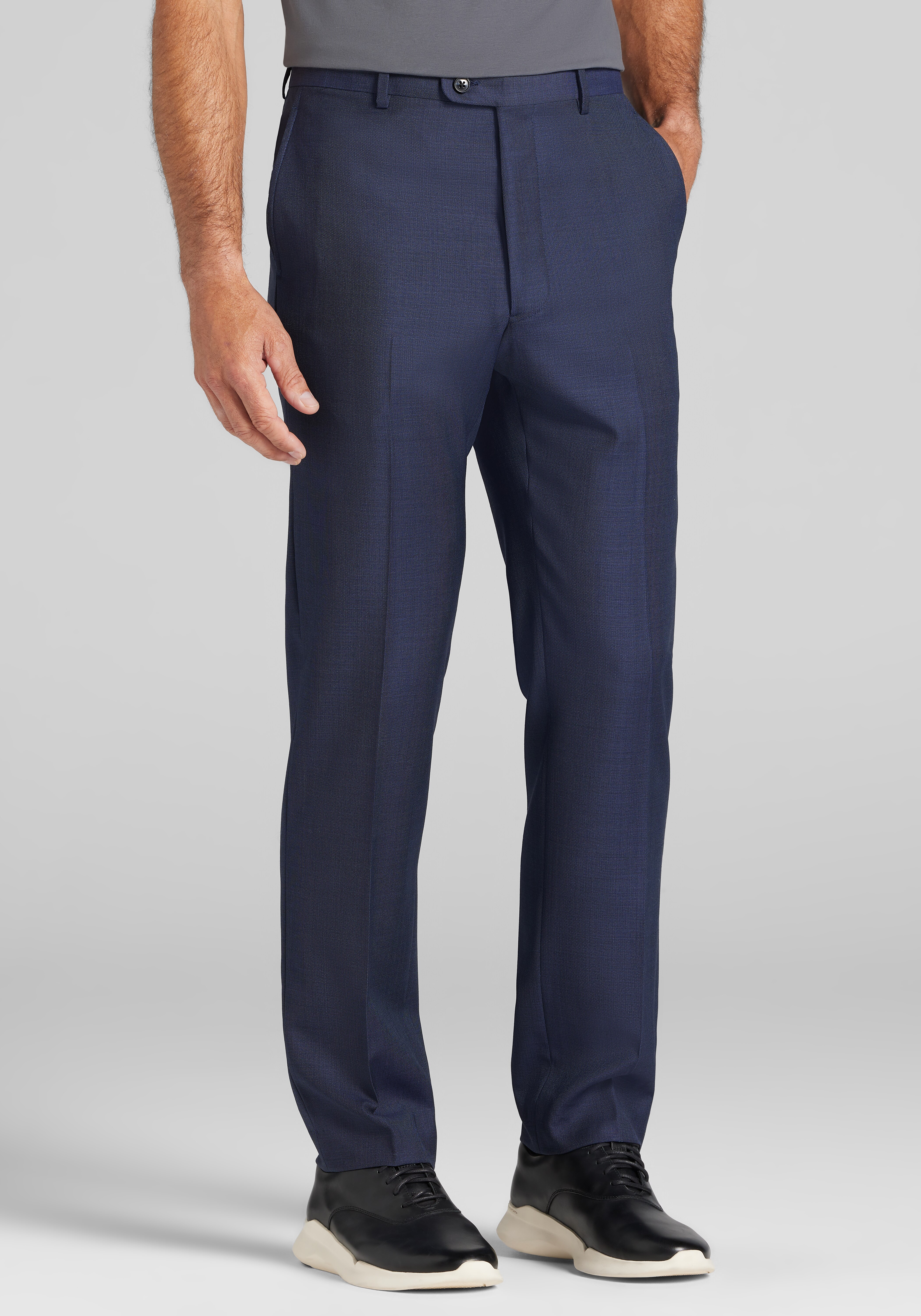 Reserve Collection Tailored Fit Textured Suit