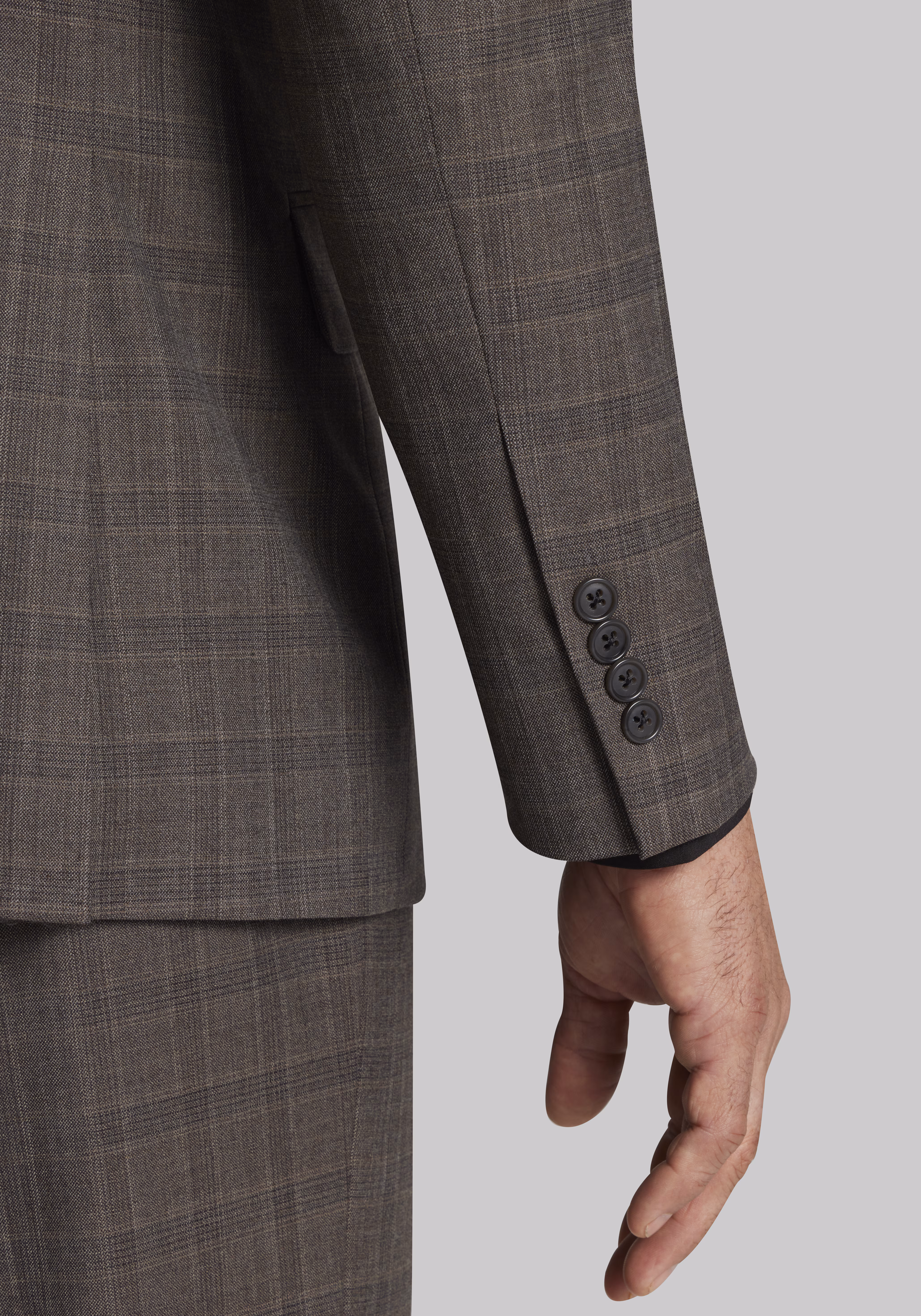 Jos. A. Bank Tailored Fit Plaid Suit Big & Tall
