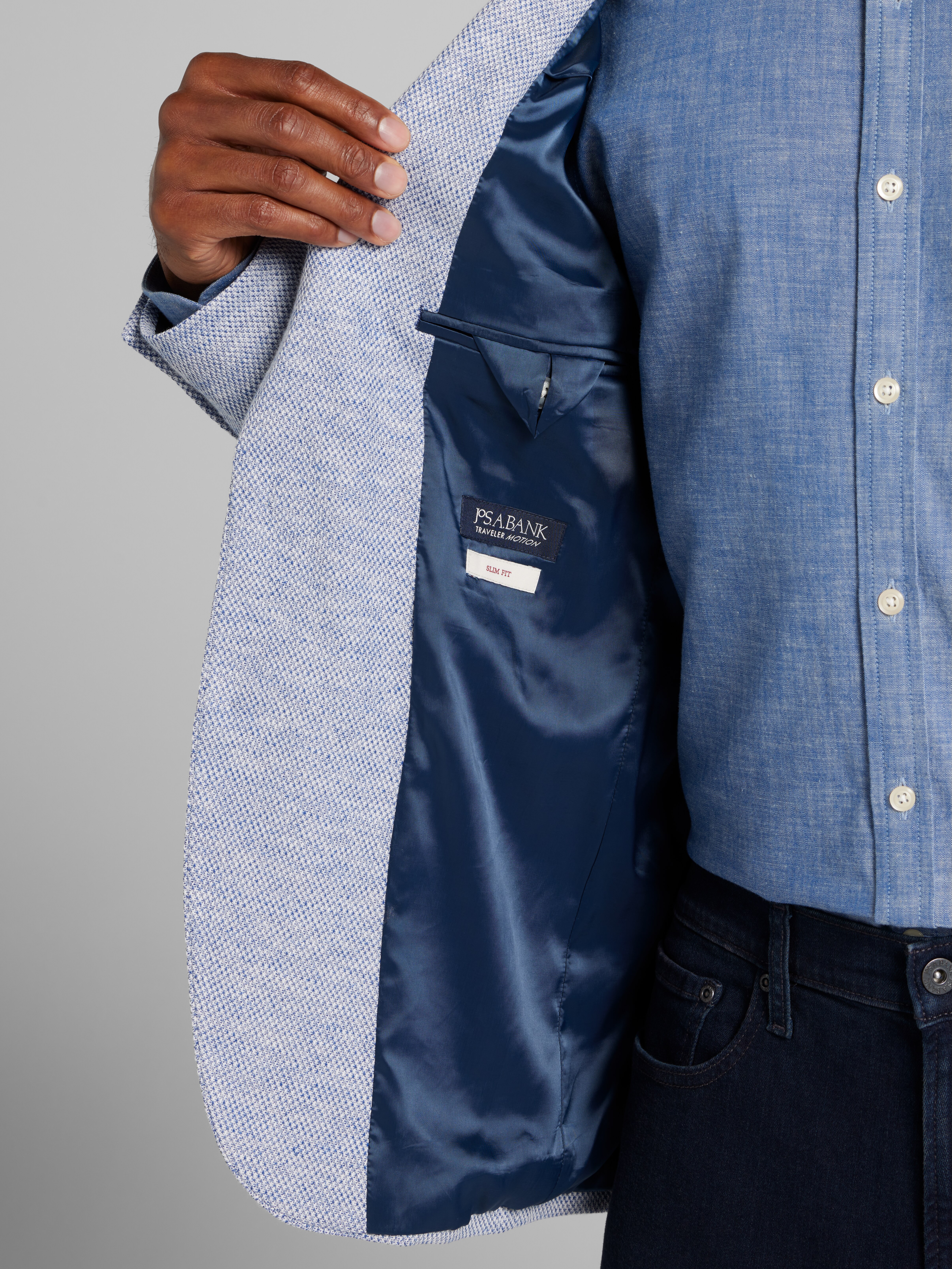 Traveler Slim Fit Knit Sportcoat