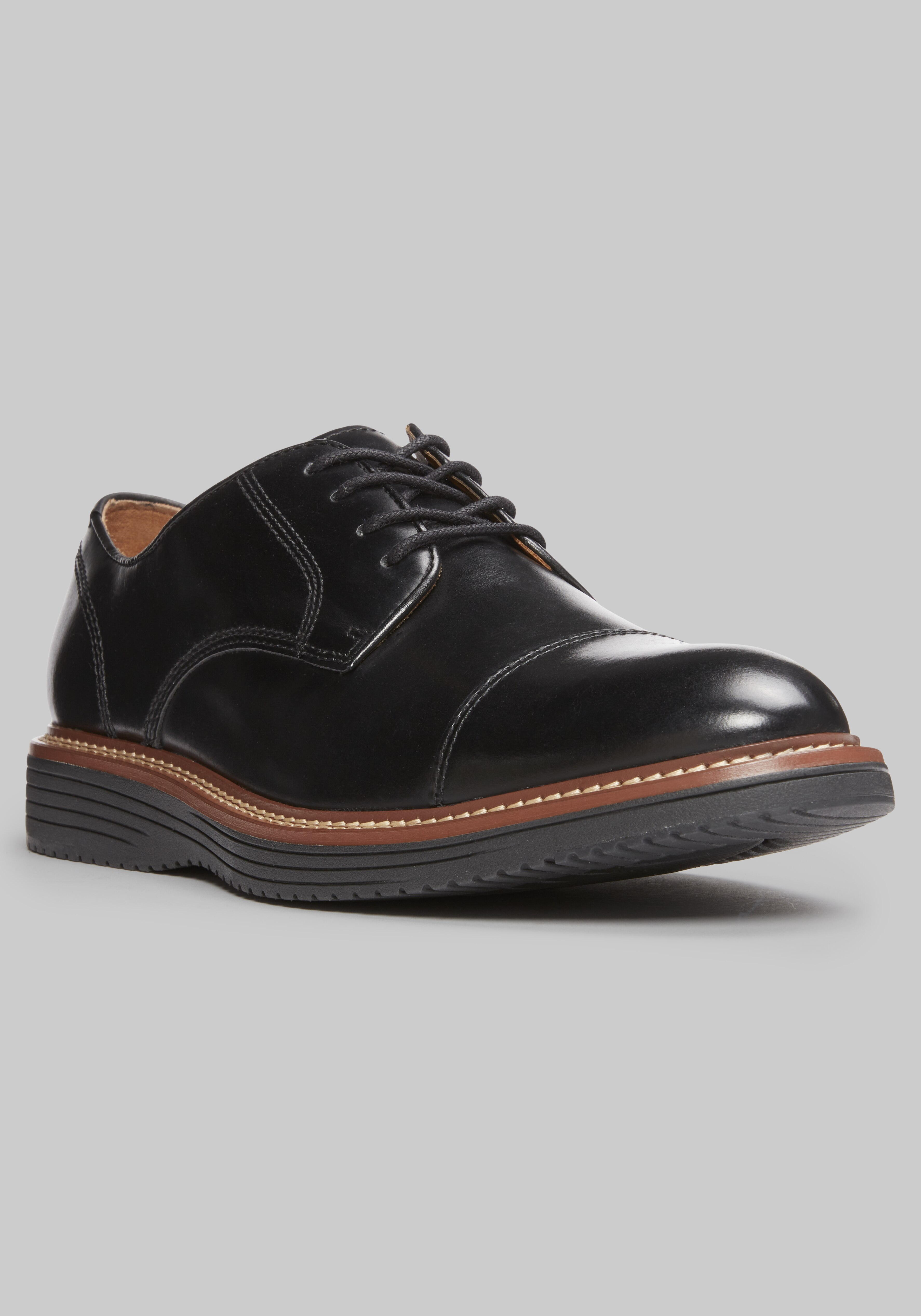Johnston & Murphy Upton Cap Toe Oxfords