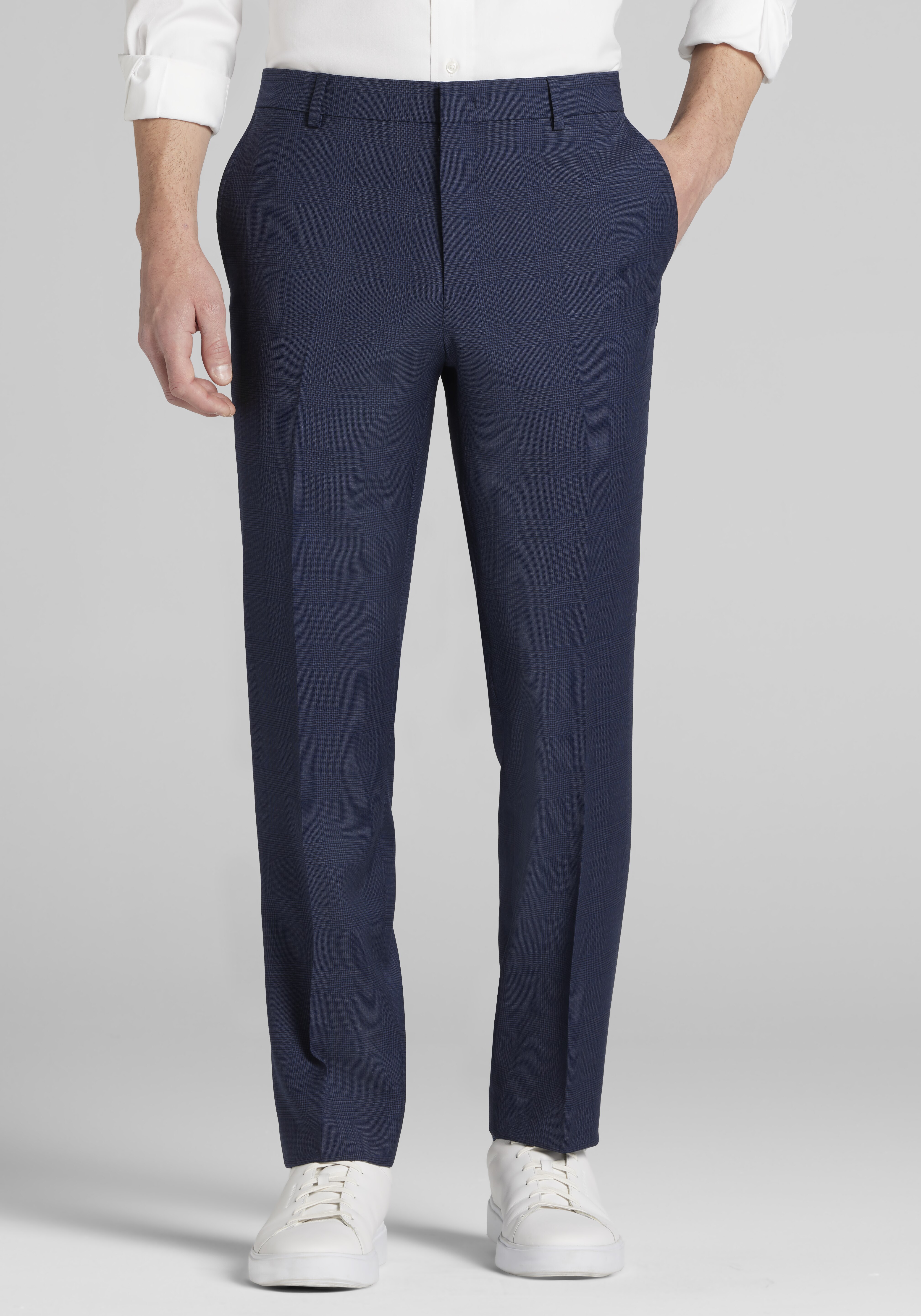 Jos. A. Bank Slim Fit Glen Plaid Suit - Big & Tall