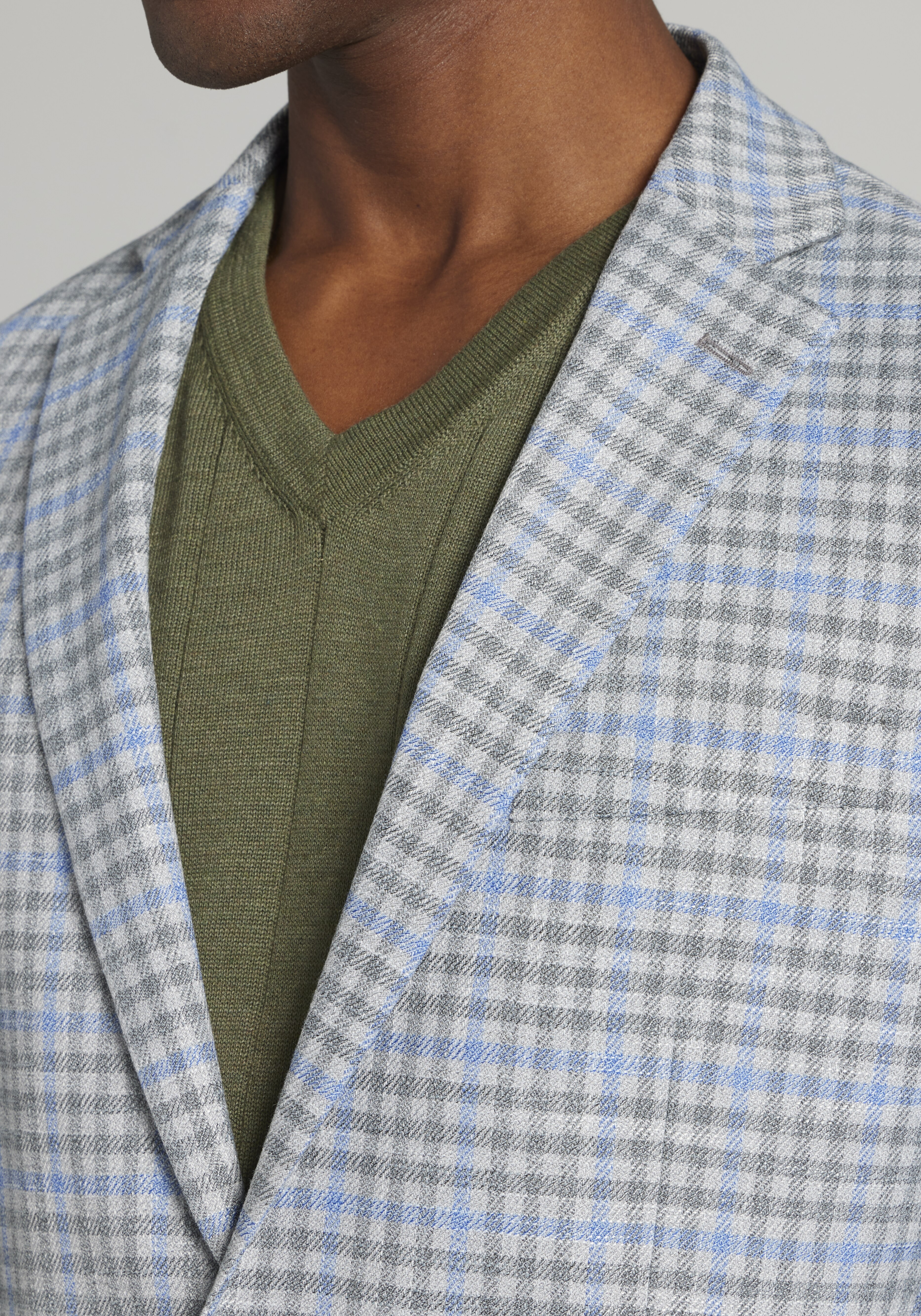 Jos. A. Bank Slim Fit Plaid Sportcoat