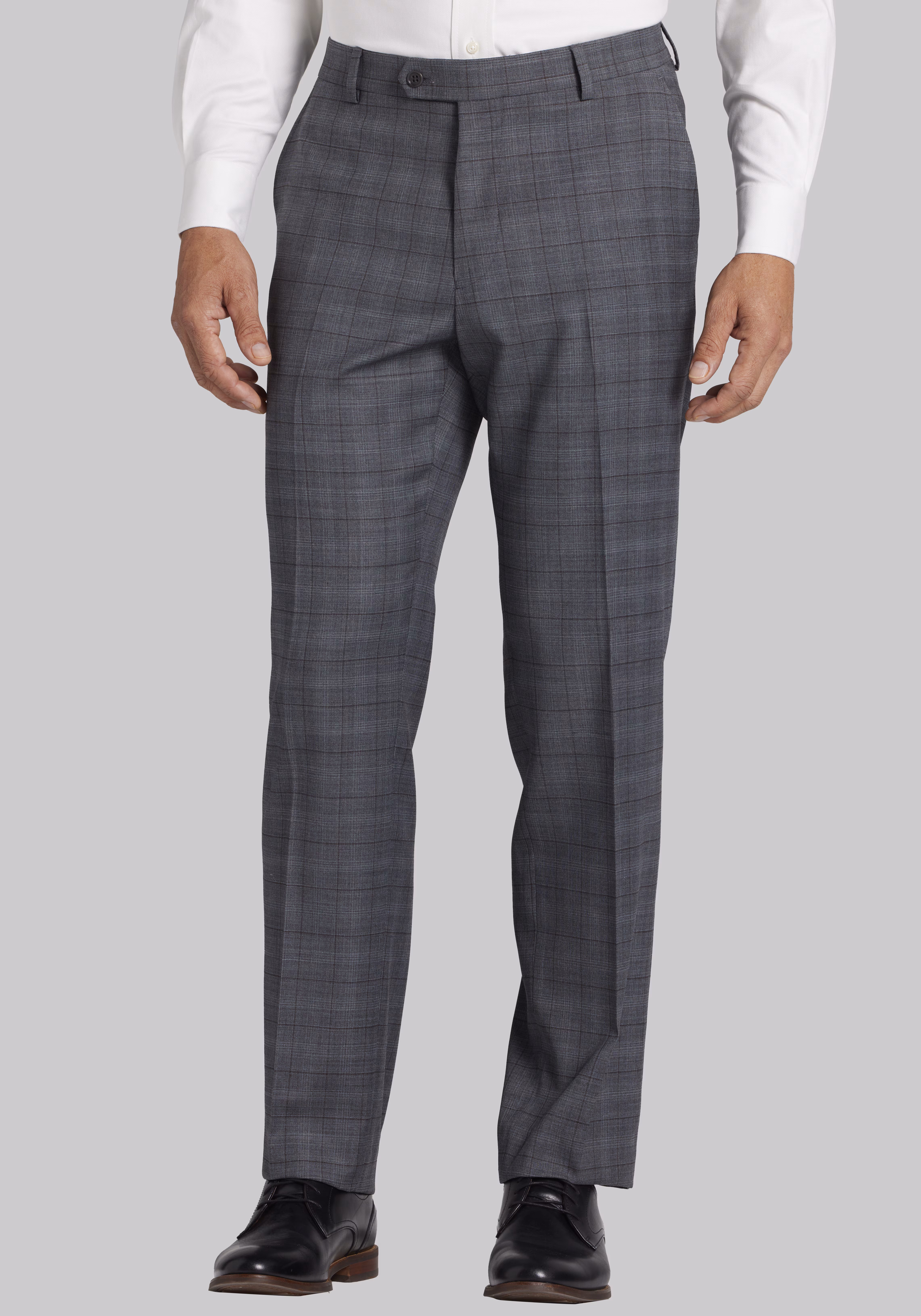 Jos. A. Bank Tailored Fit Plaid Suit - Big & Tall