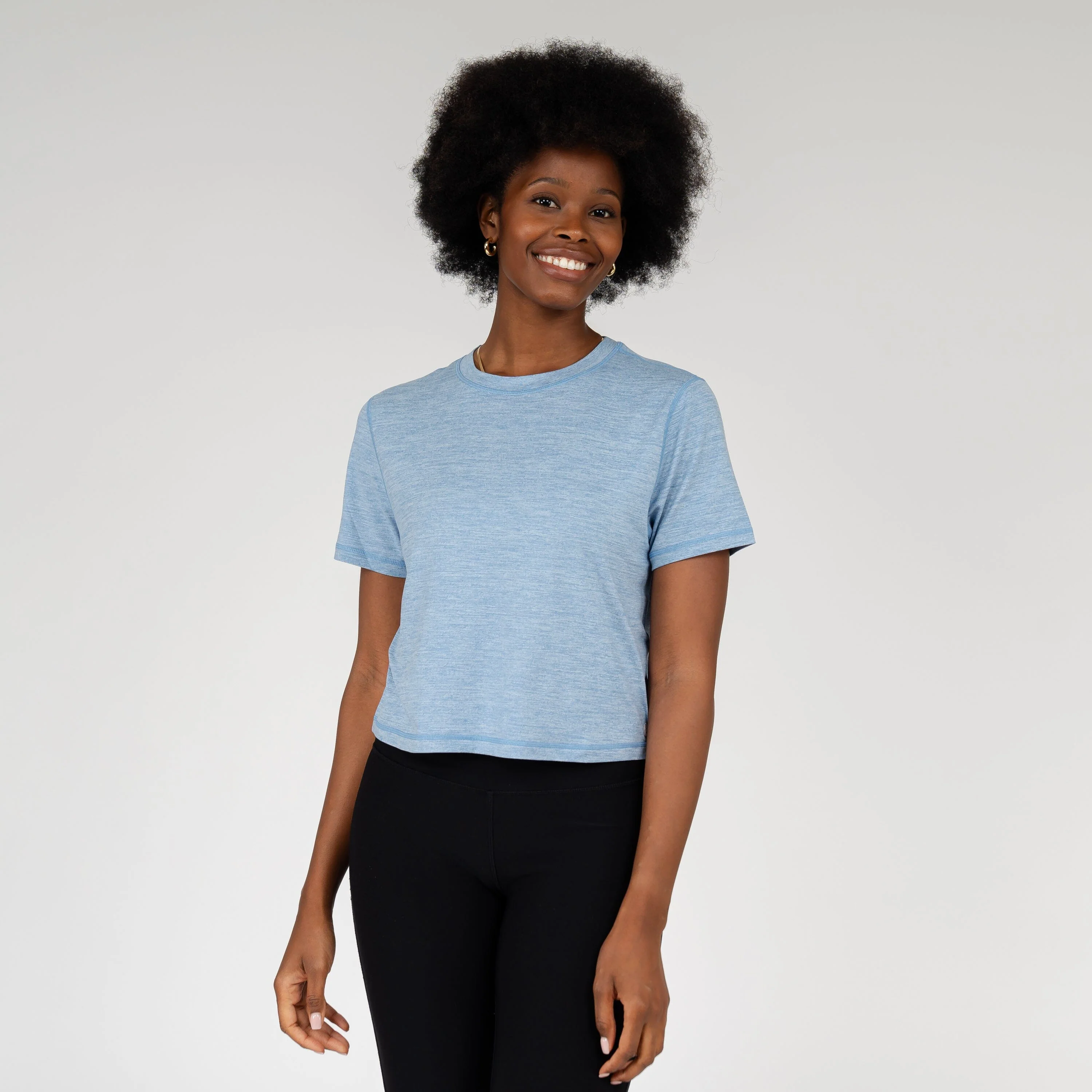 Drift Performance Crop Tee