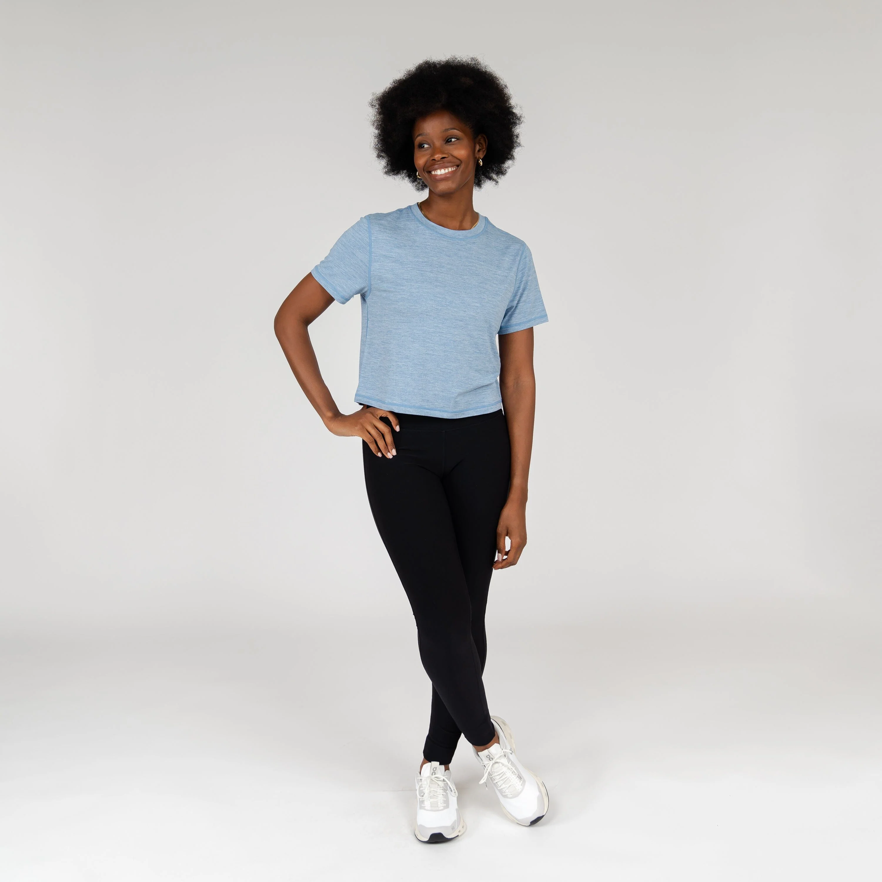 Drift Performance Crop Tee