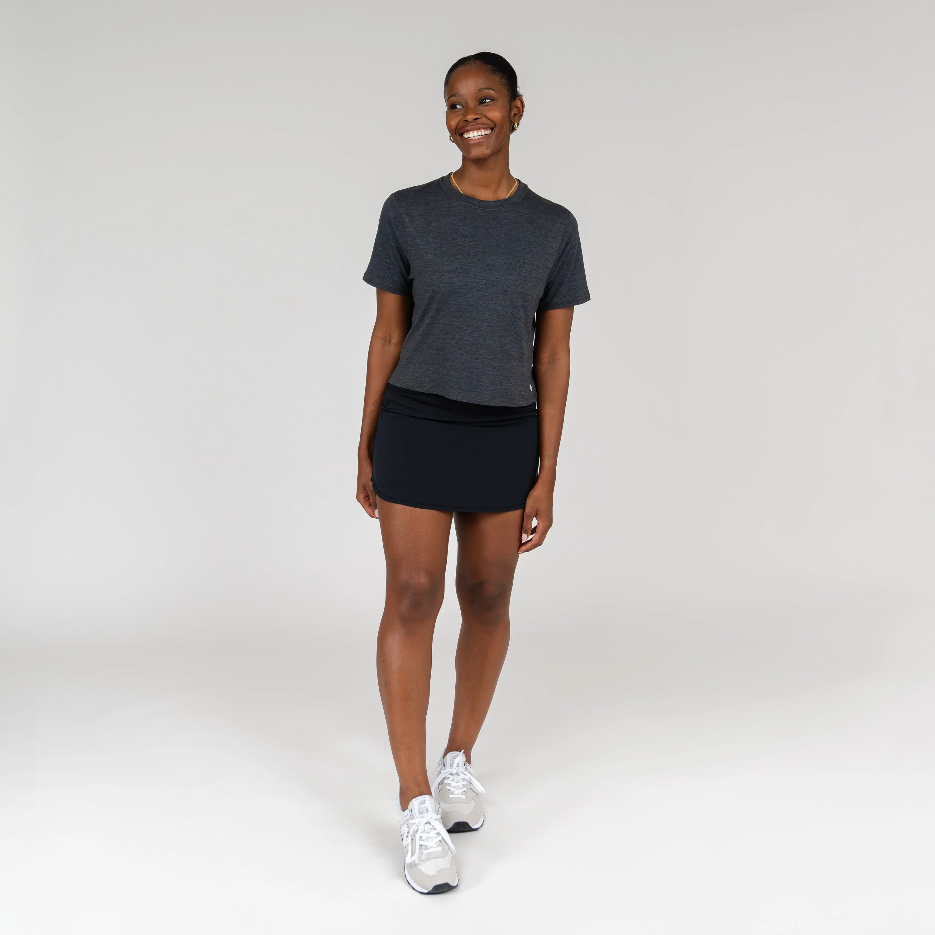Drift Performance Crop Tee