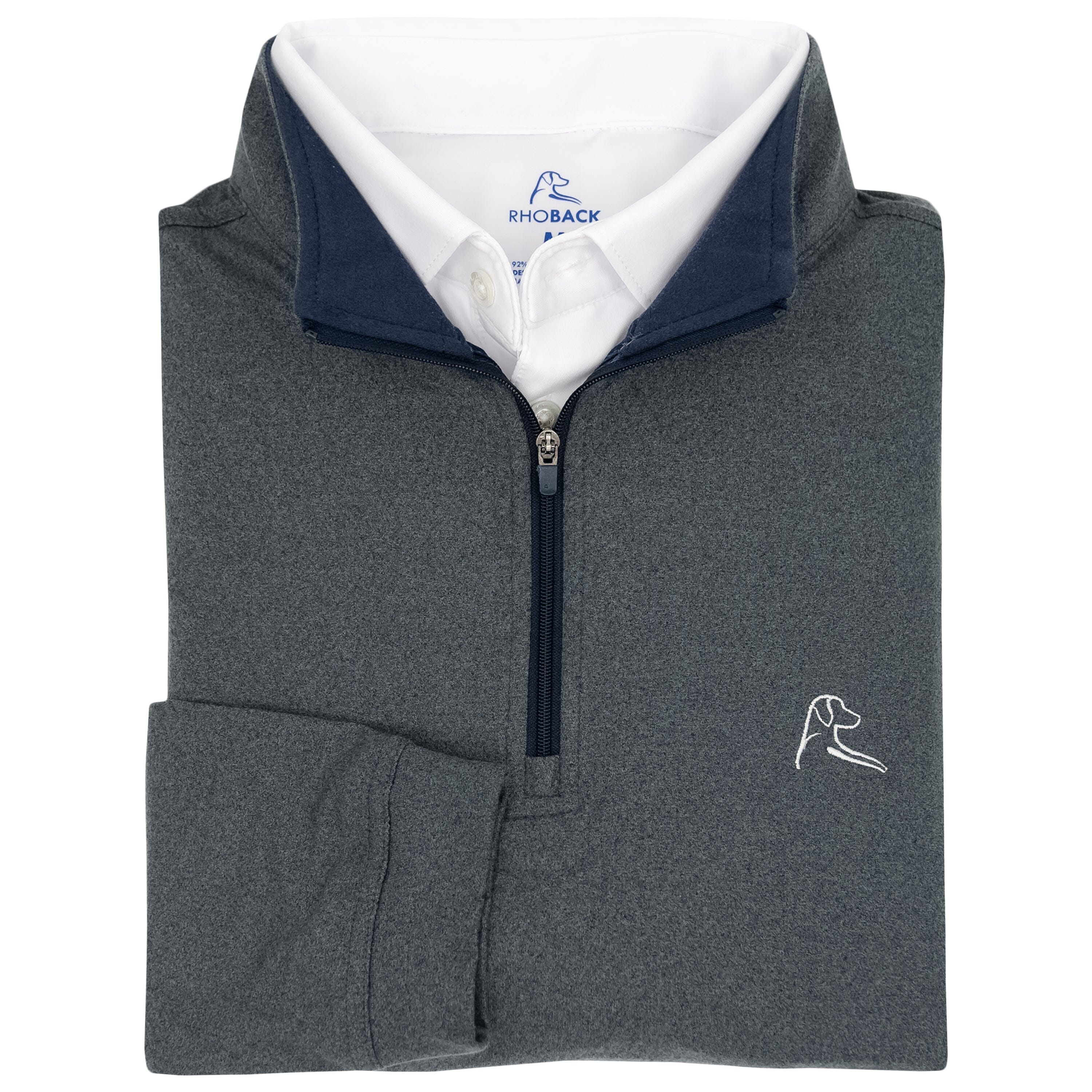 Heather Performance Q-Zip