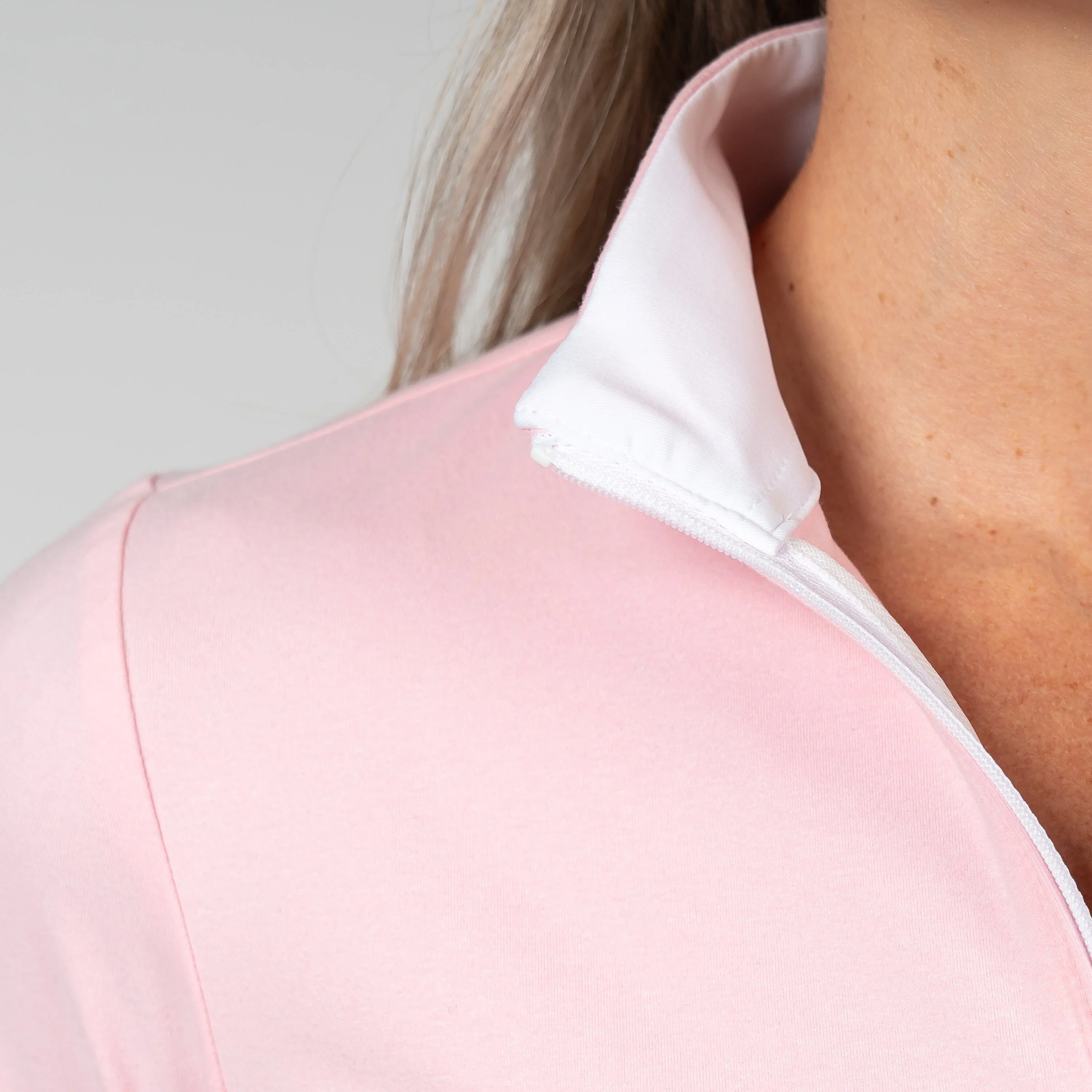 Heather Performance Q-Zip