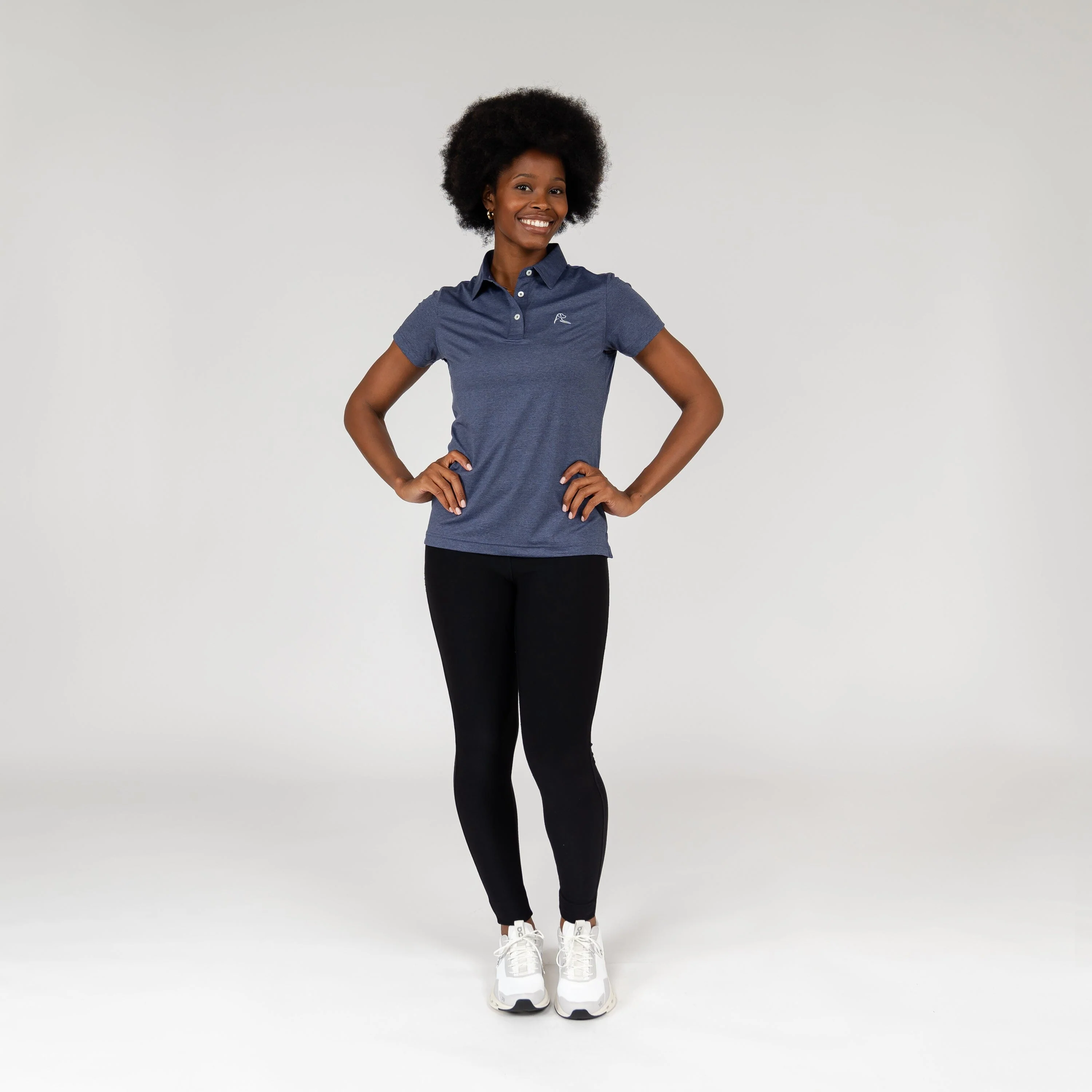 Heather Performance Polo
