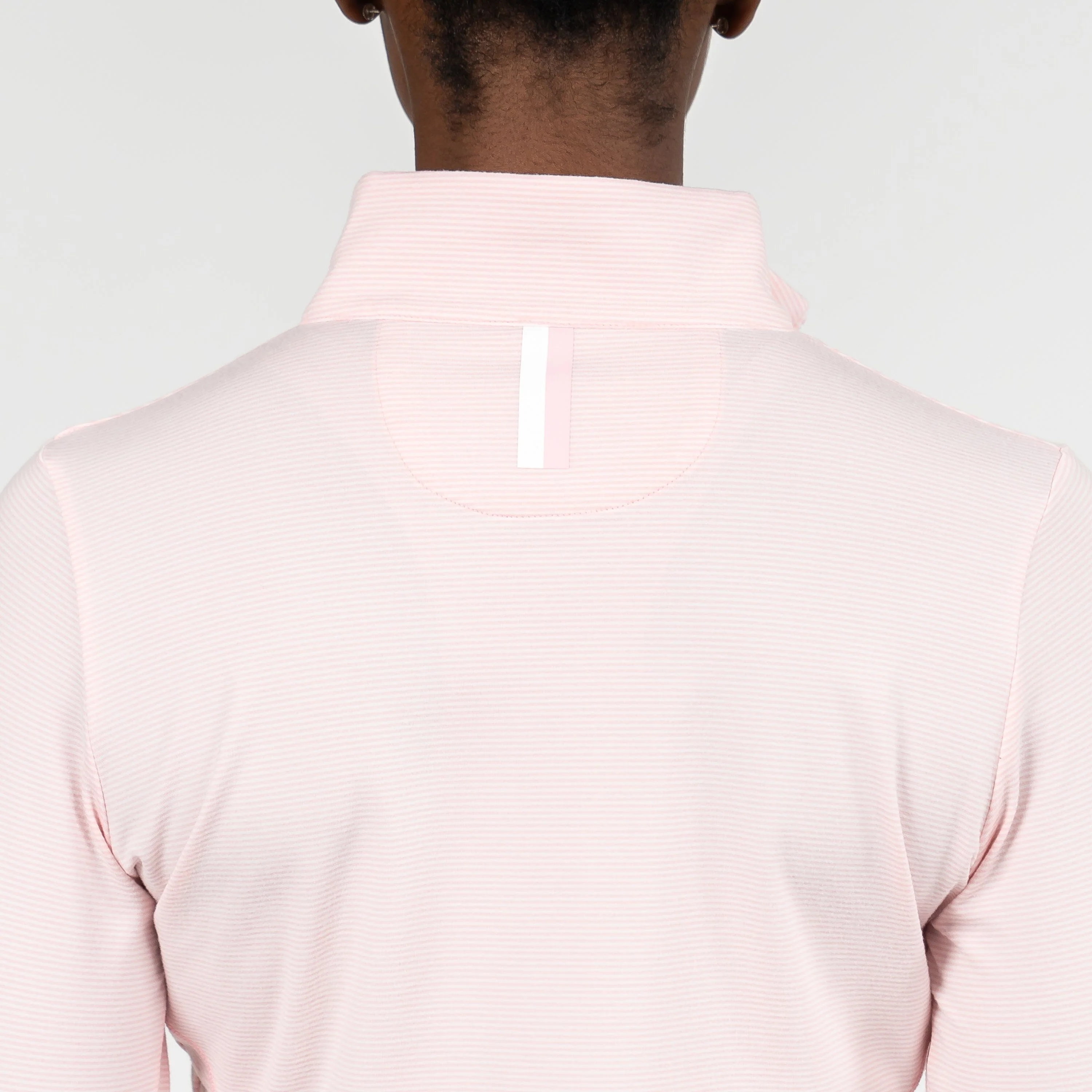 Riva Heather Stripe Performance Q-Zip