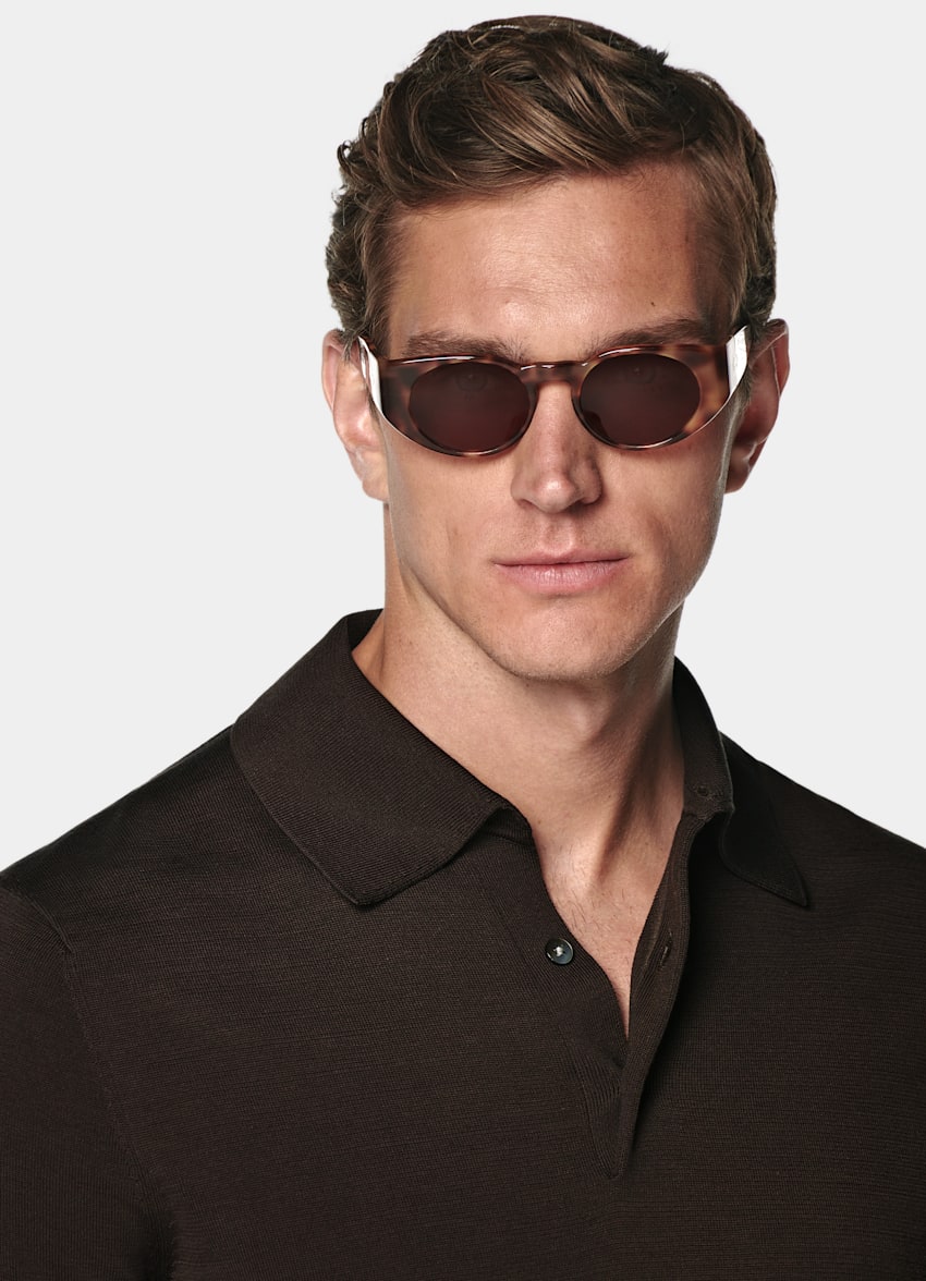 Dark Brown Polo