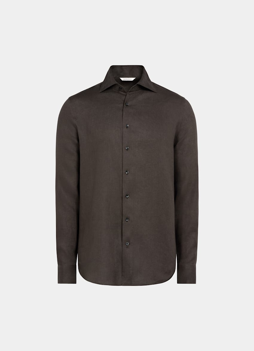 Mid Blue Tailored Fit Shirt