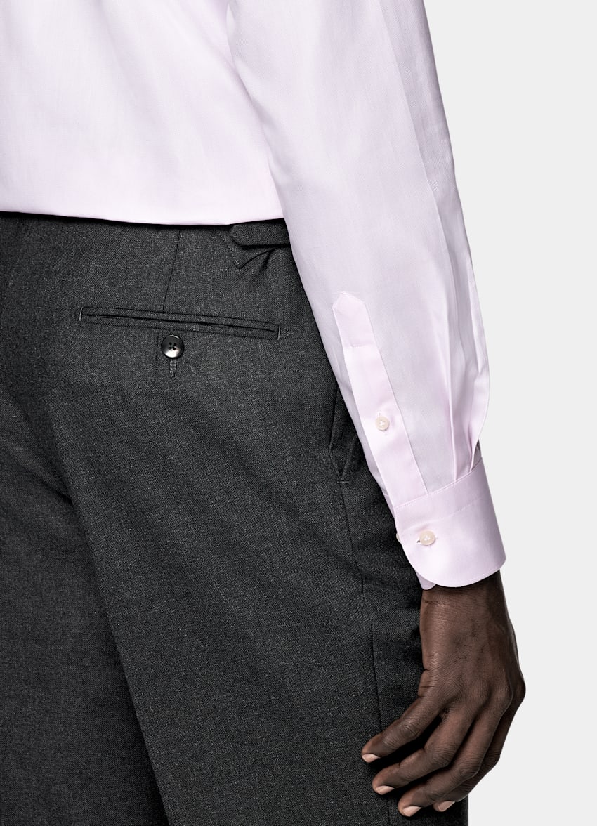 Pink Royal Oxford Tailored Fit Shirt
