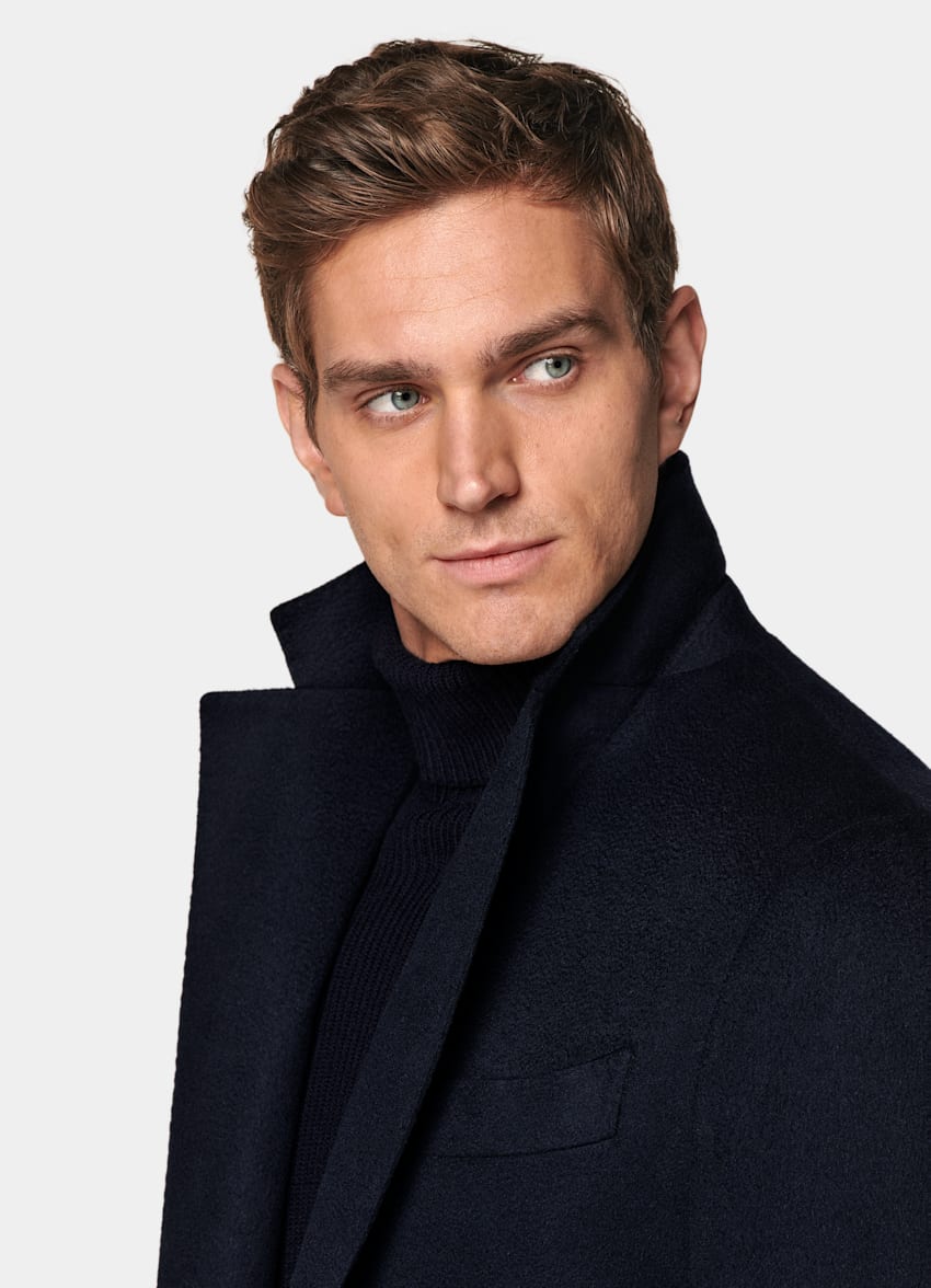 Navy Overcoat