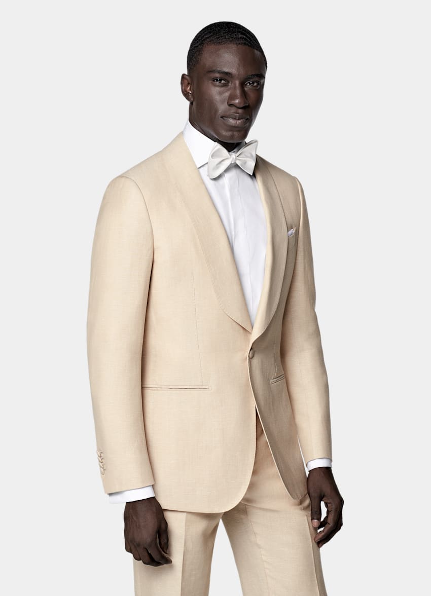 Sand Tailored Fit Havana Tuxedo