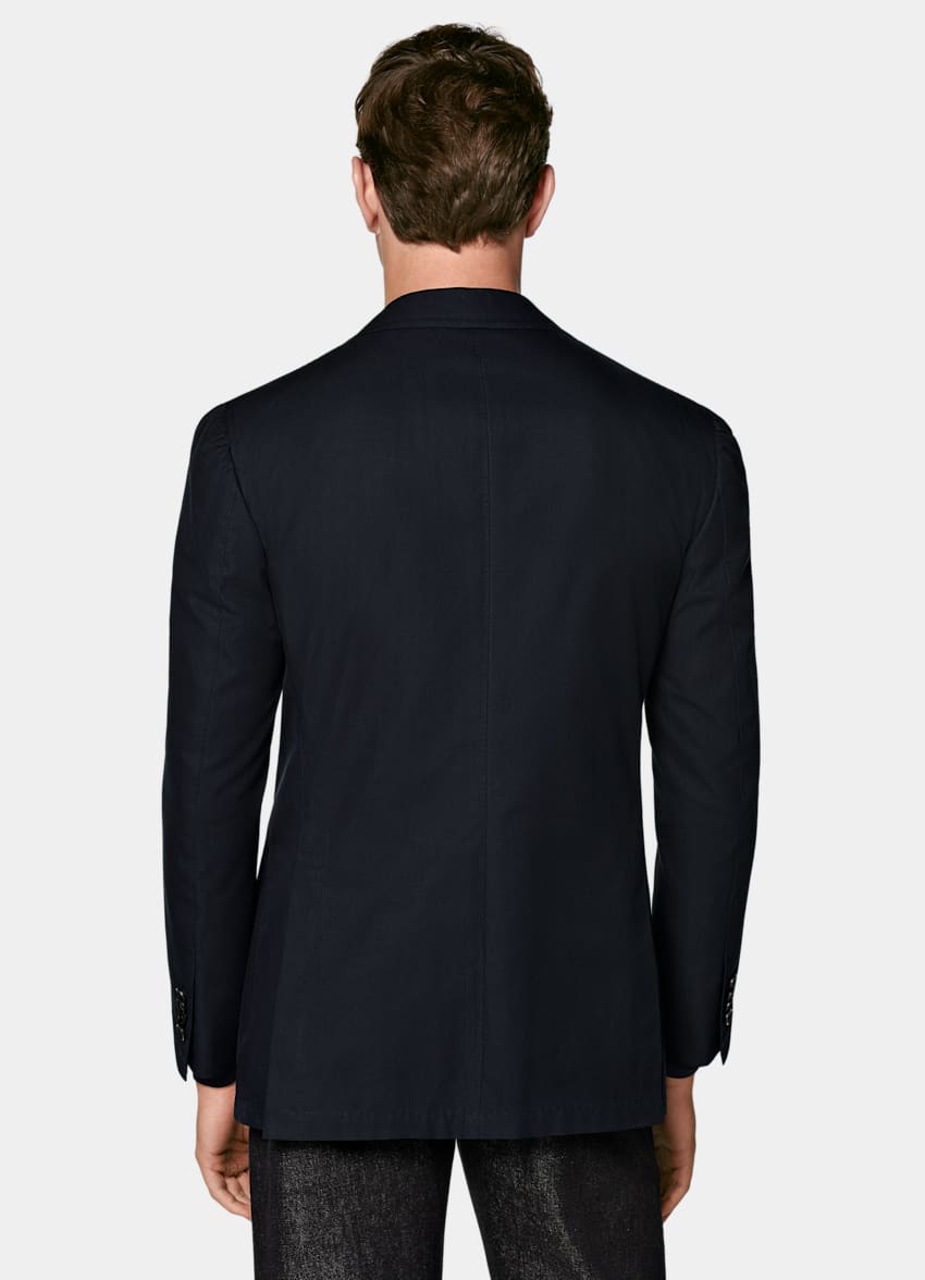 Navy Relaxed Fit Roma Suit Jacket