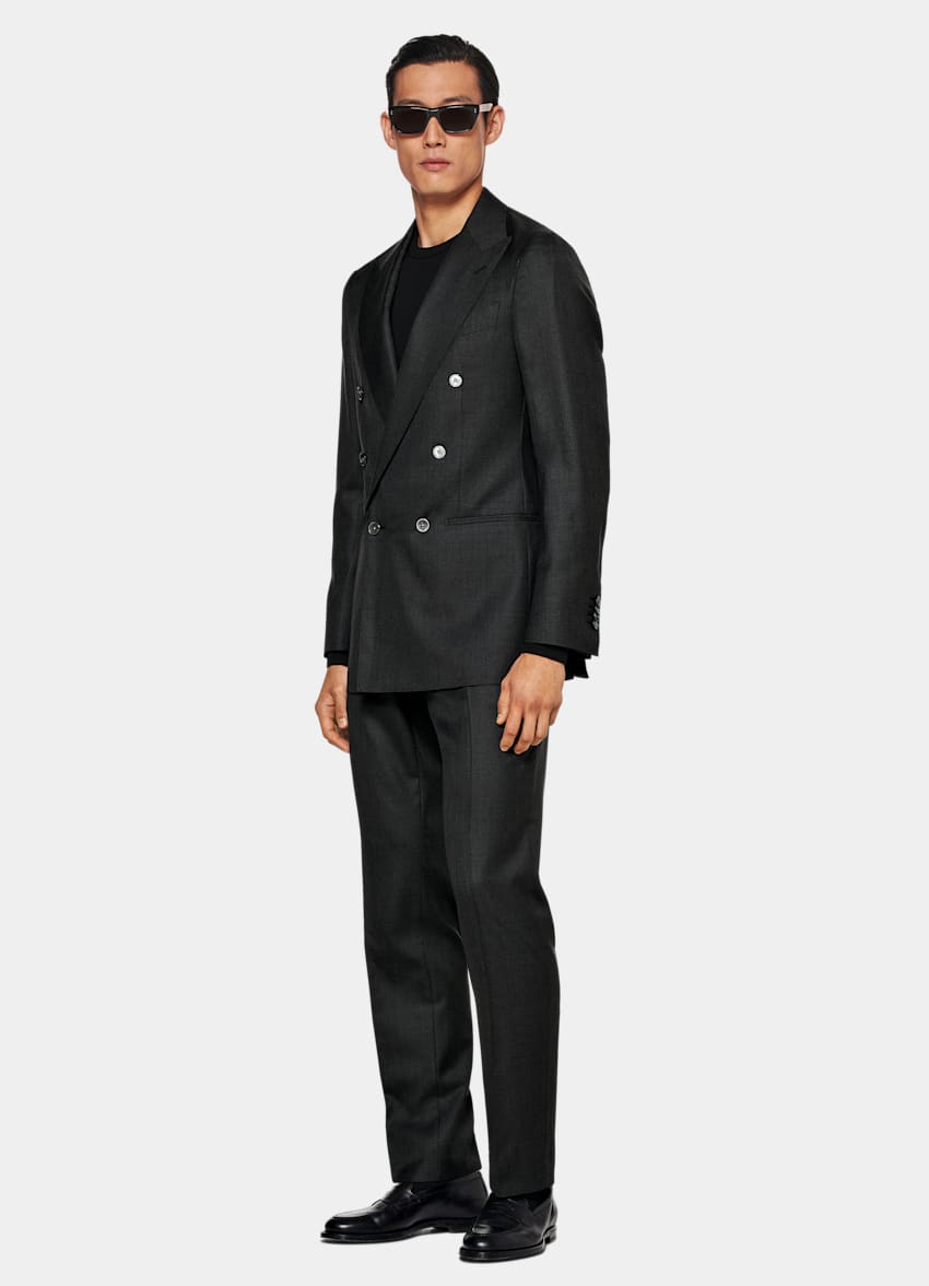 Dark Grey Custom Made Suit