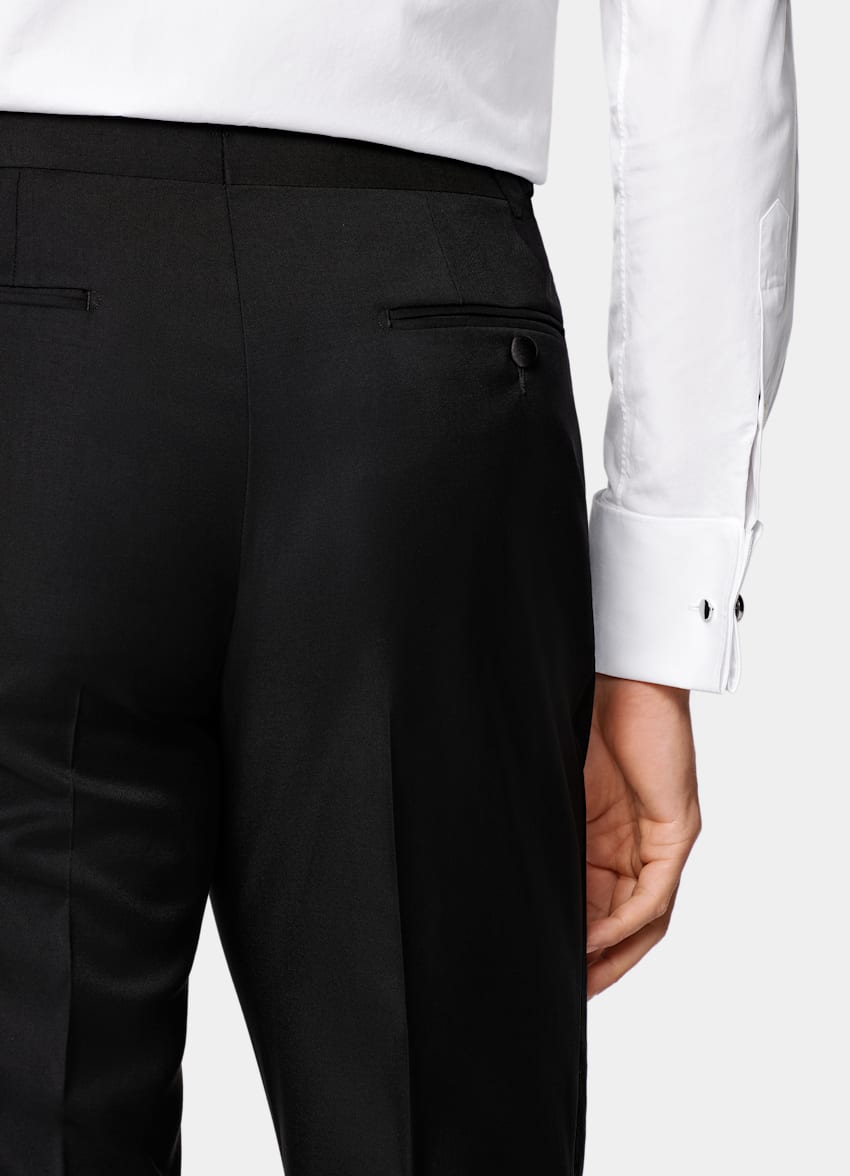 Black Tailored Fit Havana Tuxedo