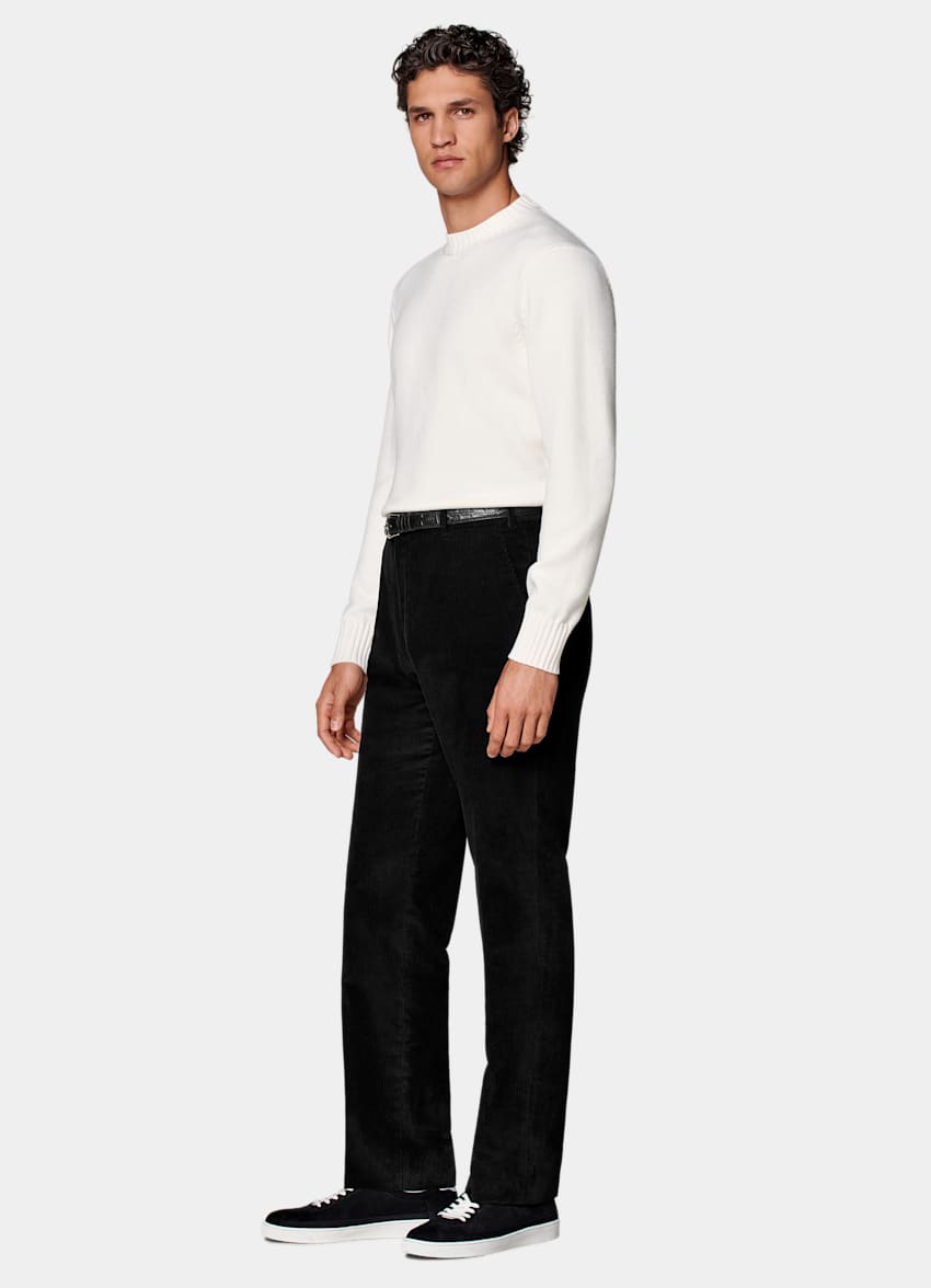 Black Straight Leg Pants