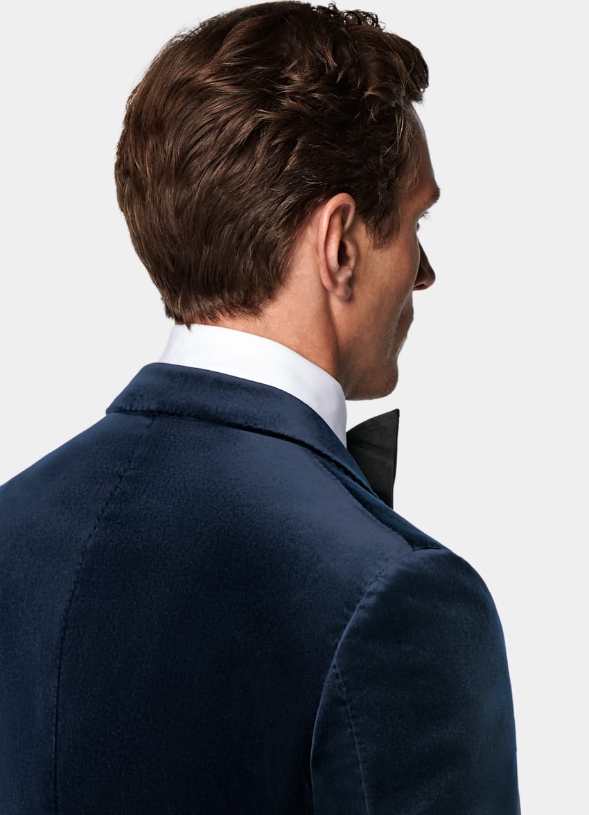 Navy Tailored Fit Havana Dinner Jacket