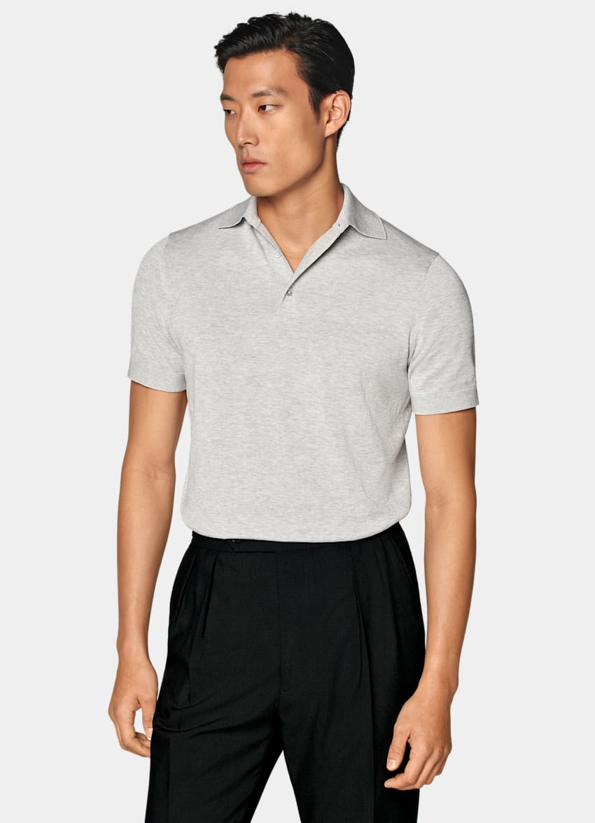 Light Grey Polo