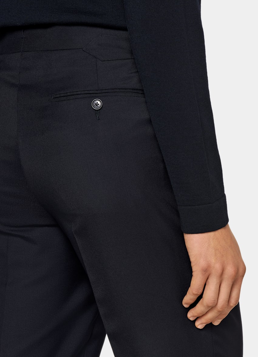 Navy Custom Made Suit