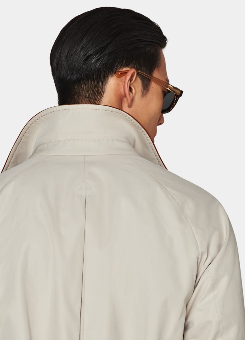 Sand Belted Trench Coat