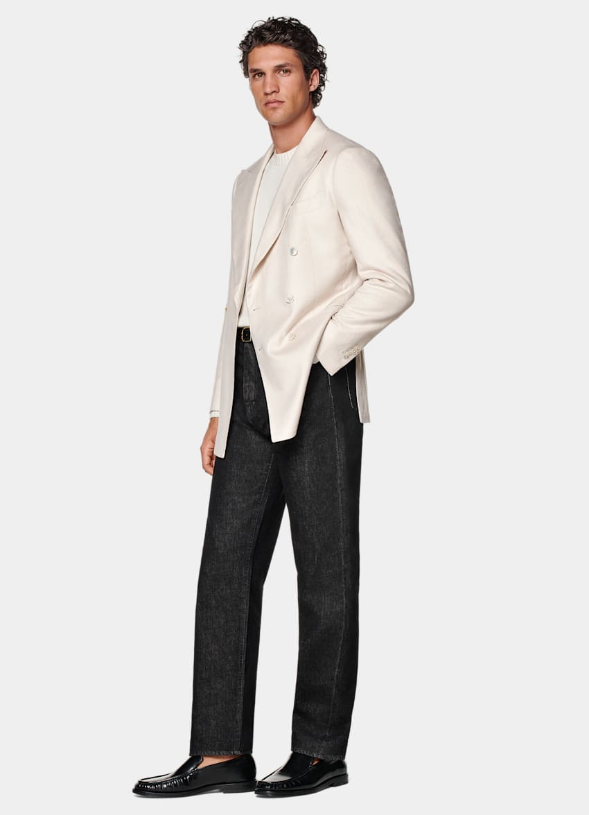 Sand Tailored Fit Havana Blazer