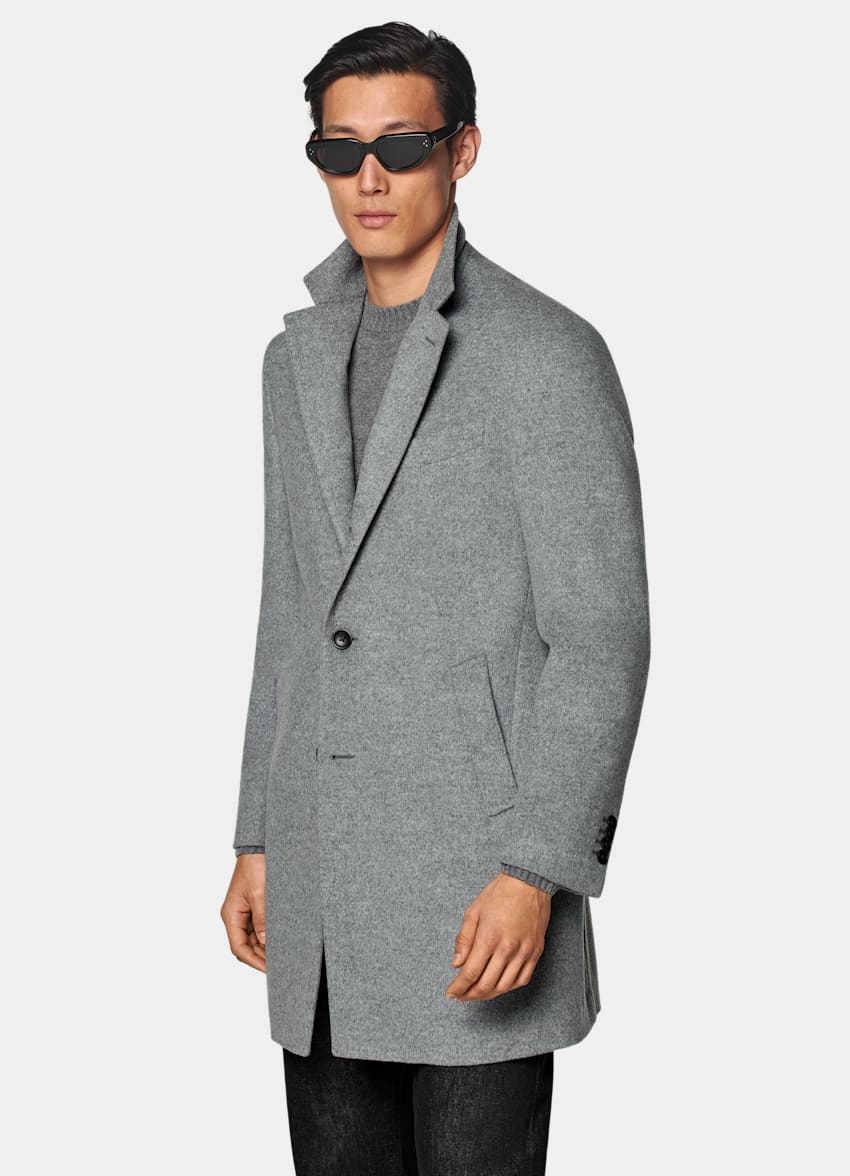 Light Grey Overcoat