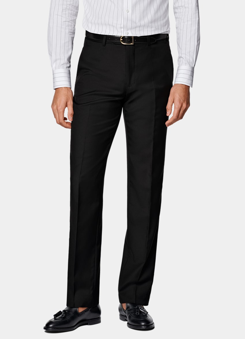 Black Tailored Fit Havana Suit