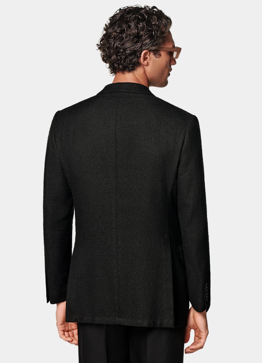 Black Tailored Fit Milano Blazer