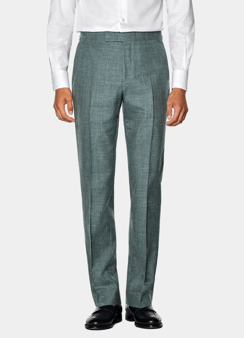 Green Tailored Fit Havana Suit