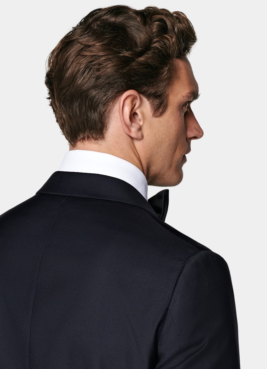 Navy Tailored Fit Havana Dinner Jacket
