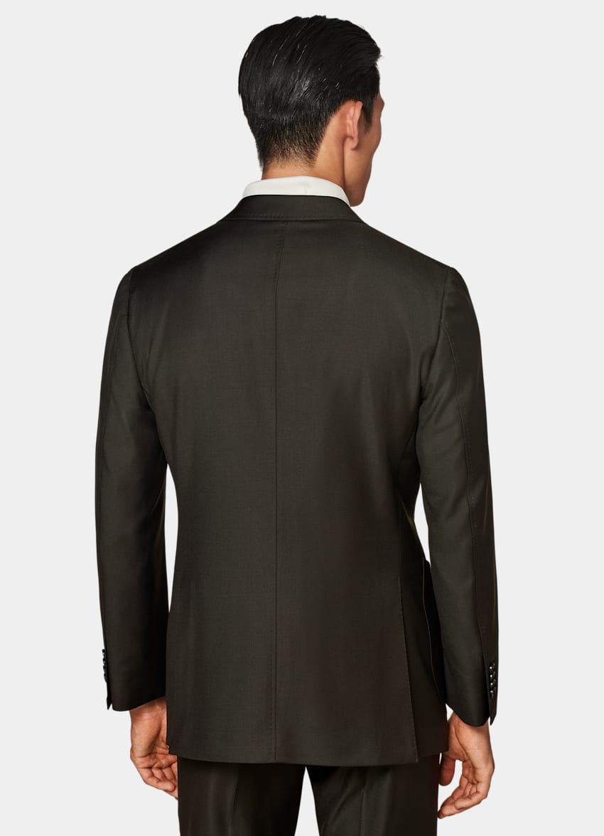 Dark Brown Perennial Tailored Fit Havana Suit