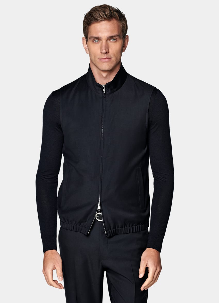 Navy Tailored Fit Havana Suit