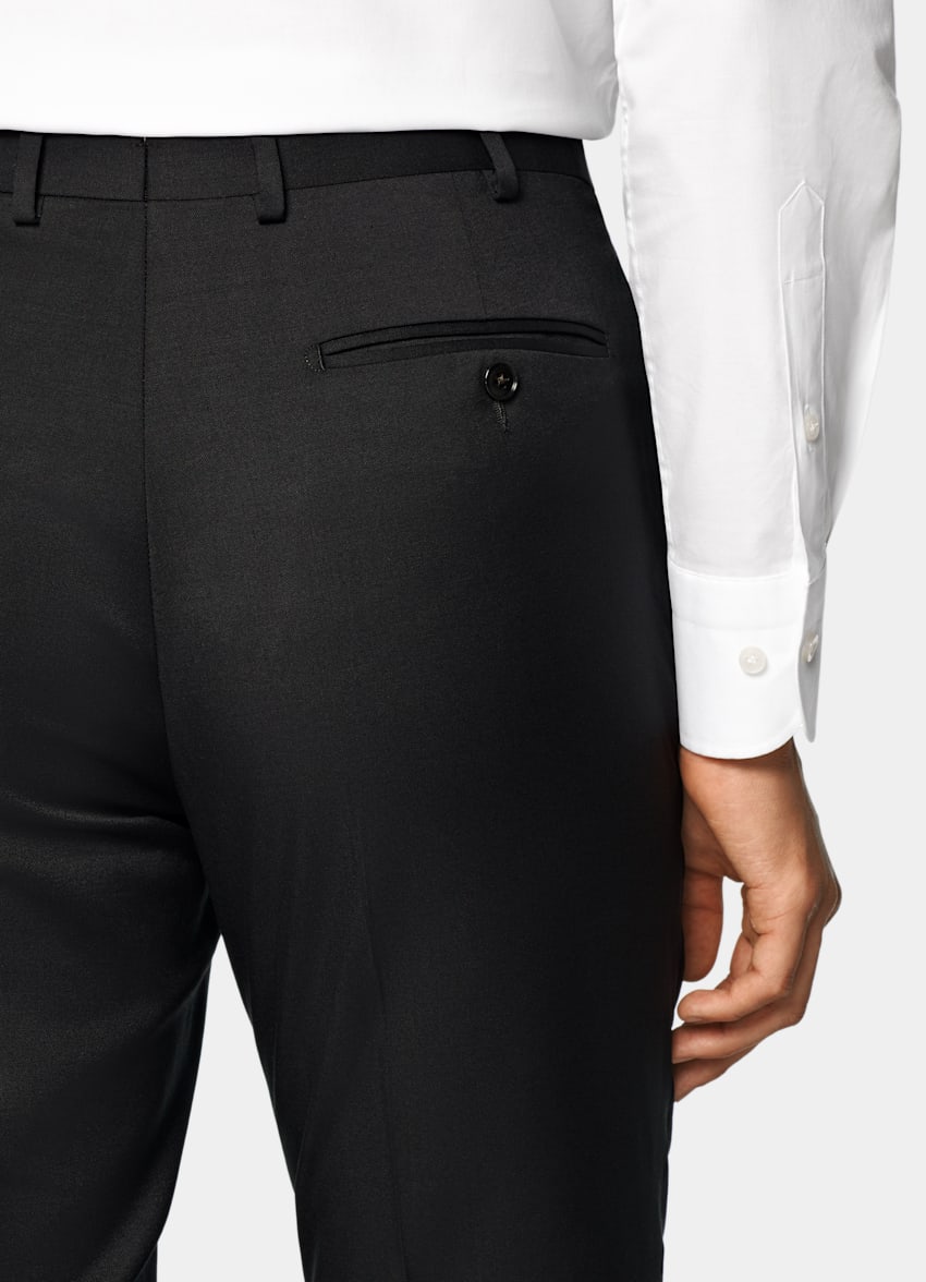 Black Perennial Tailored Fit Havana Suit