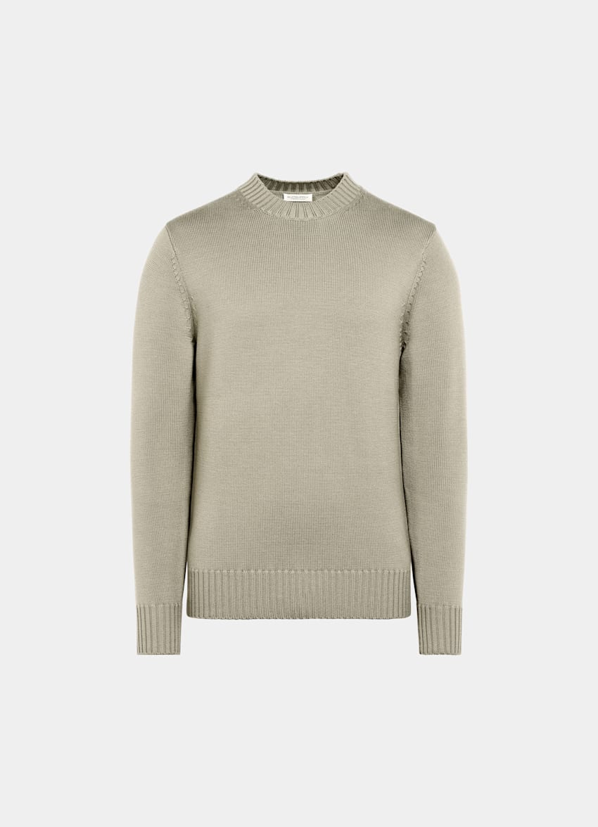 Off-White Merino Crewneck