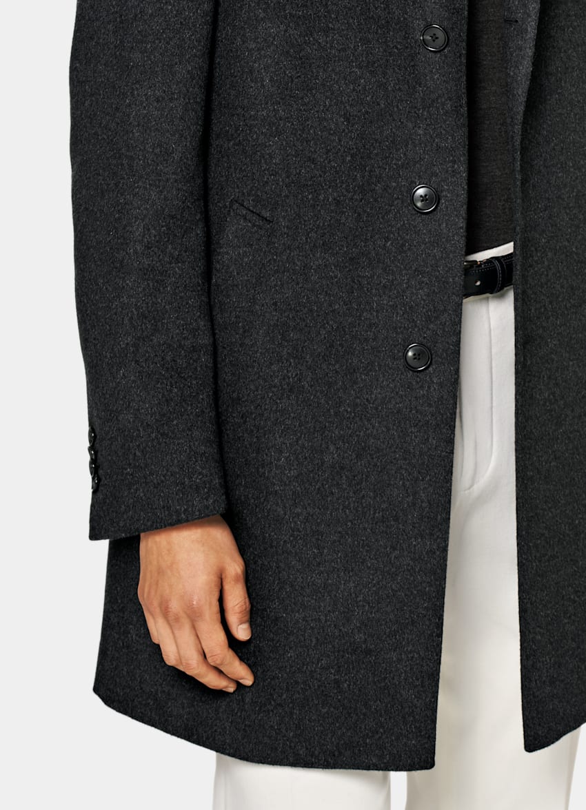 Dark Grey Overcoat
