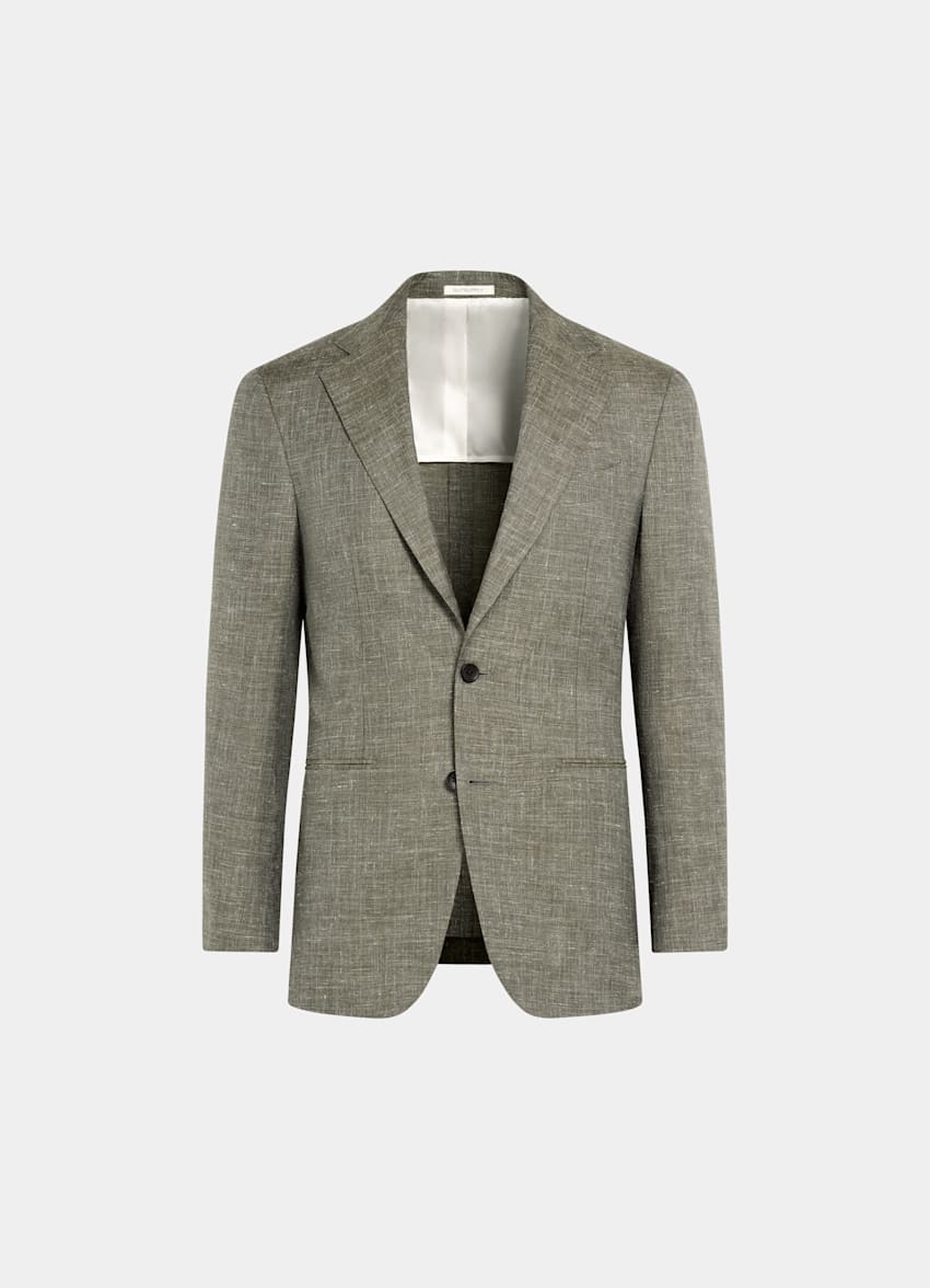 Light Grey Tailored Fit Havana Suit