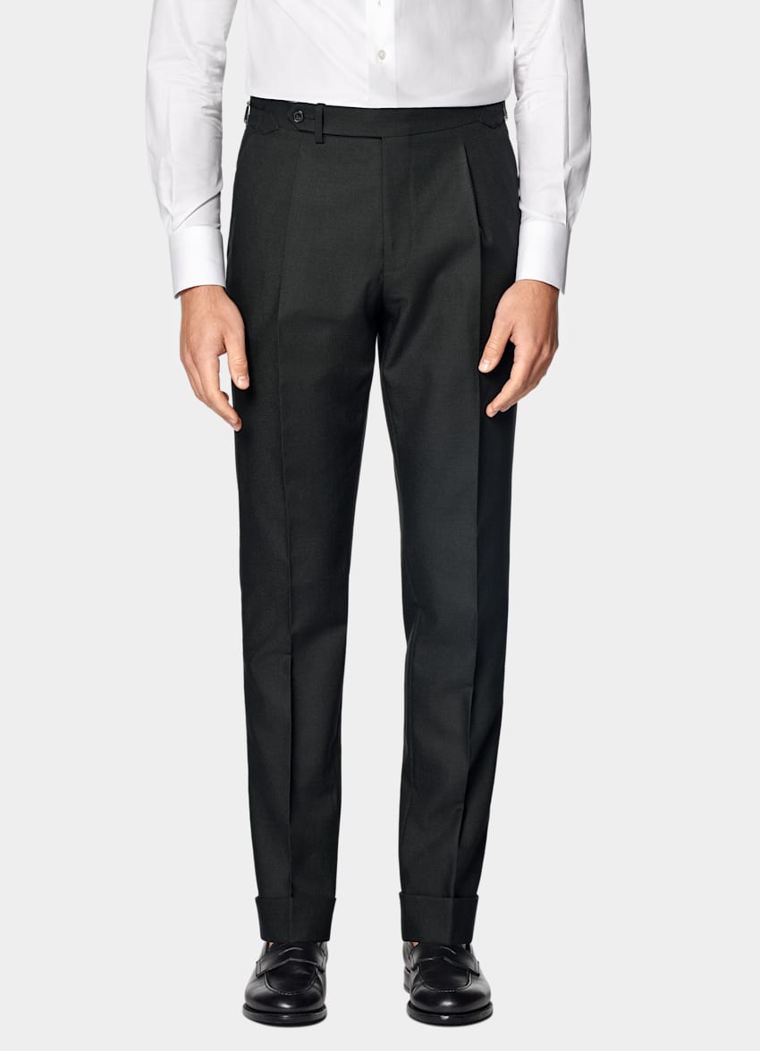 Dark Green Tailored Fit Havana Suit
