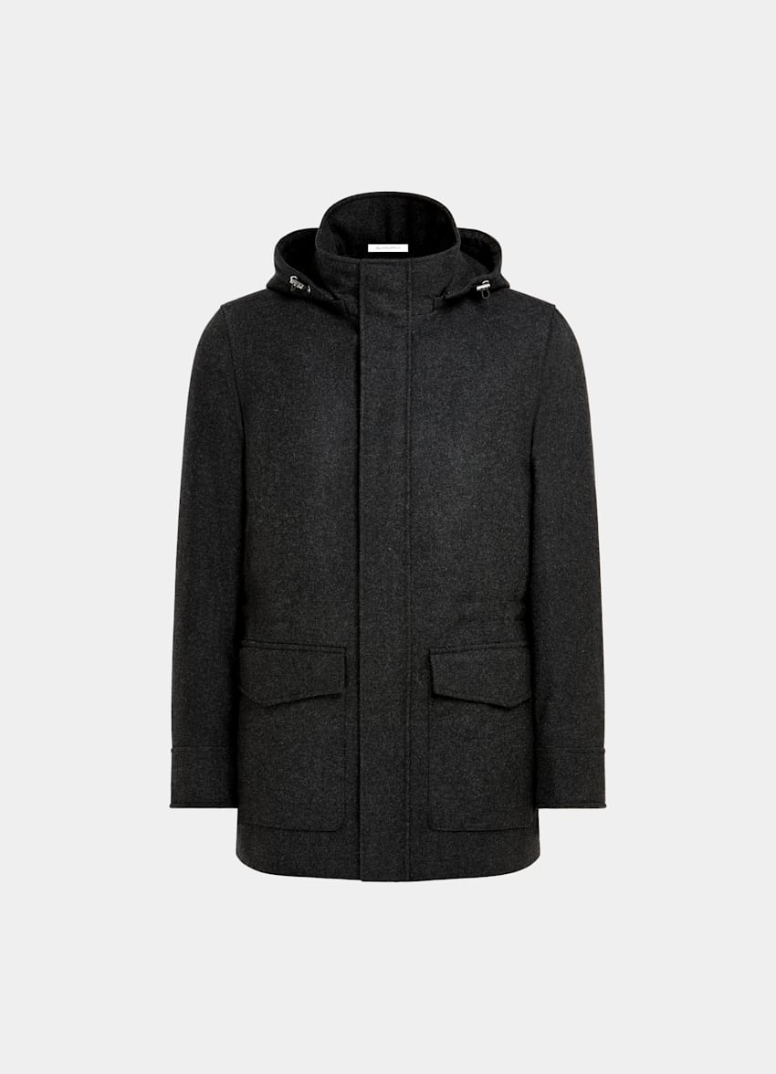 Navy Padded Parka