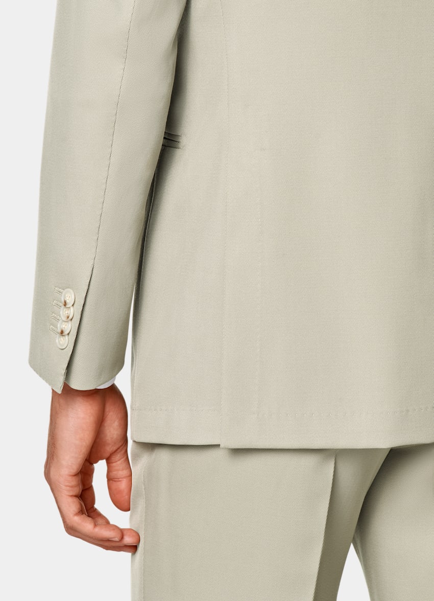 Light Green Relaxed Fit Roma Suit