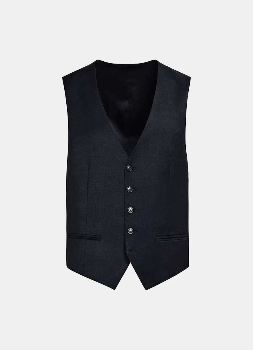 Navy Waistcoat