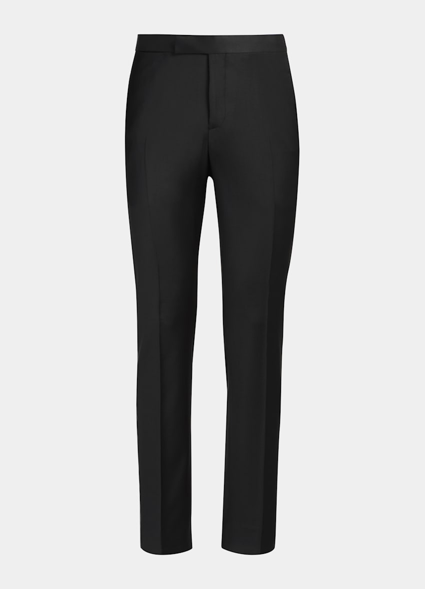 Black Tailored Fit Lazio Tuxedo