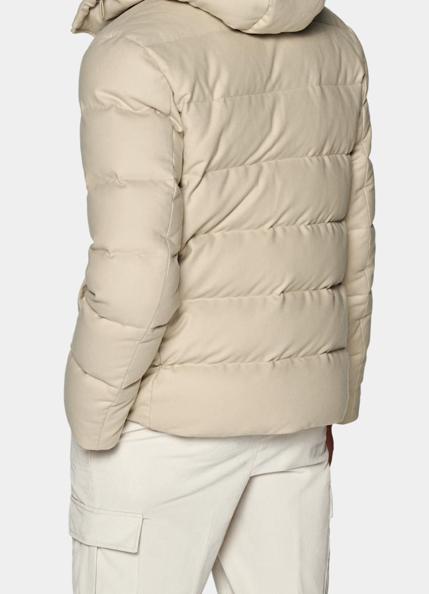 Light Brown Down Jacket