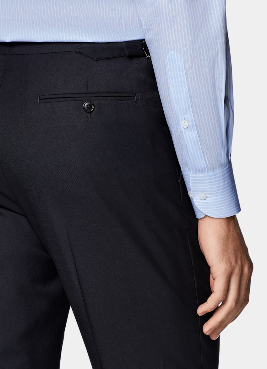 Navy Tailored Fit Havana Suit