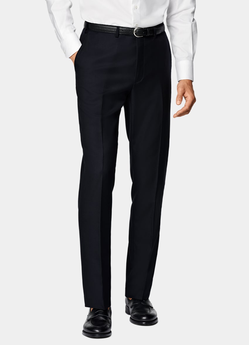 Navy Tailored Fit Havana Suit