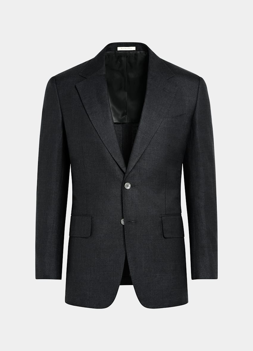 Black Tailored Fit Milano Suit