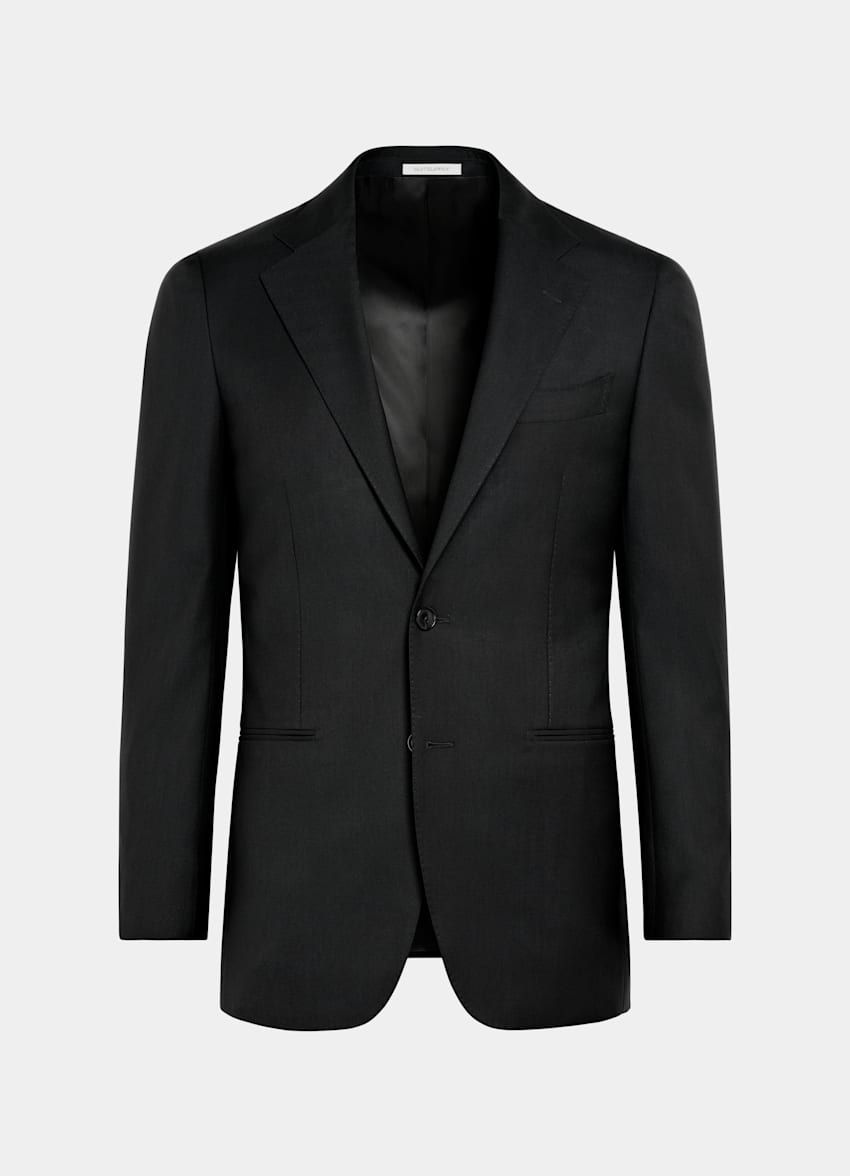 Black Tailored Fit Havana Suit